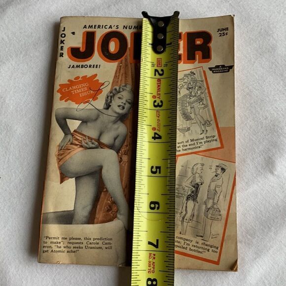 Vintage Joke Book 1950’s America’s number one‎ joker Jamboree. June 1955 Volume - Picture 7 of 7